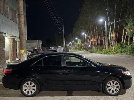 2007 Toyota Camry VI (XV40), чёрный, 895000 рублей, вид 4