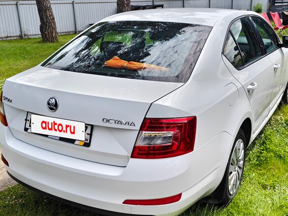 2016 Skoda Octavia III (A7), белый - вид 14