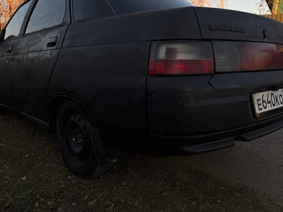 2005 Lada (ВАЗ) 2110, чёрный, 60000 рублей - вид 3