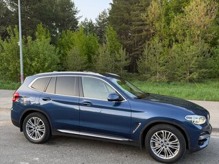 2021 BMW X3 30d xDrive III (G01), синий, 4000000 рублей, вид 5