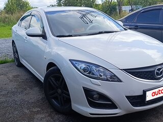 2010 Mazda 6 II (GH) Рестайлинг, белый, 970000 рублей, вид 1