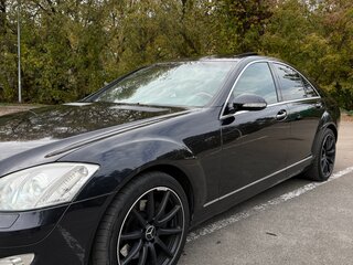 2007 Mercedes-Benz S-Класс 350 V (W221), синий, 1200000 рублей, вид 2
