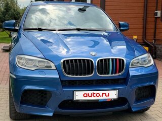 2013 BMW X6 M I (E71) Рестайлинг, синий, 3450000 рублей, вид 1