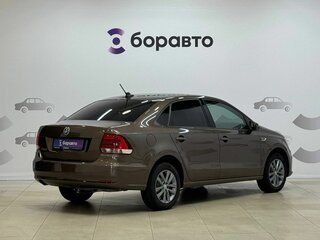 2019 Volkswagen Polo V Рестайлинг, коричневый, 1430000 рублей, вид 4