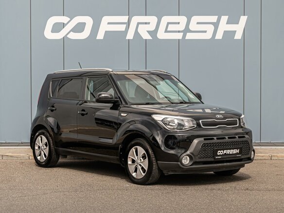 2016 Kia Soul II, чёрный