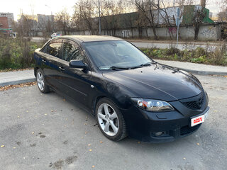 2008 Mazda 3 I (BK) Рестайлинг, чёрный, 650000 рублей, вид 3