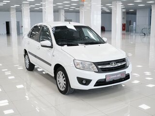 2015 Lada (ВАЗ) Granta I, белый, 423000 рублей, вид 3