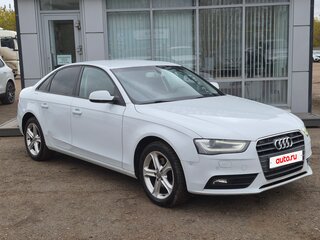 2013 Audi A4 IV (B8) Рестайлинг, белый, 1080000 рублей, вид 2