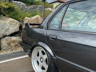 1991 BMW 3 серии 316i II (E30), чёрный, 1050000 рублей, вид 4