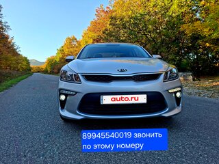 2018 Kia Rio IV, серебристый, 1520000 рублей, вид 4