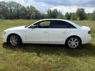 2009 Audi A4 IV (B8), белый, 750000 рублей, вид 4