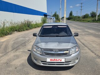 2013 Lada (ВАЗ) Granta I, серебристый, 220000 рублей, вид 1