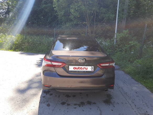 2018 Toyota Camry VIII (XV70), коричневый, 2730000 рублей - вид 6