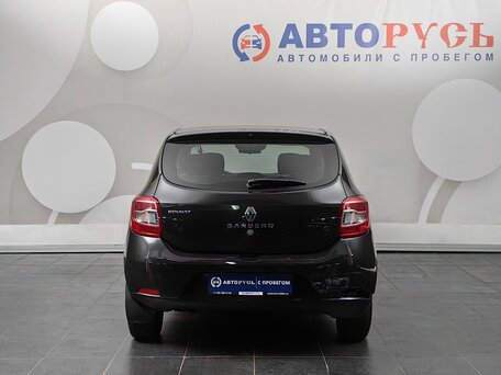 2014 Renault Sandero II, чёрный, 699000 рублей, вид 4