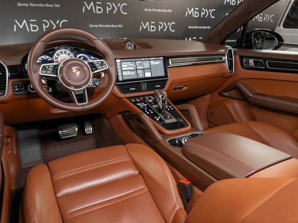 2020 Porsche Cayenne GTS Coupé III, коричневый, 12300000 рублей - вид 11