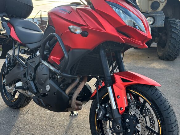 2016 Kawasaki Versys 650, оранжевый, 570000 рублей - вид 2