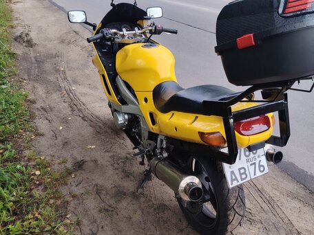 1995 Kawasaki ZZR 400, жёлтый, 170000 рублей, вид 5