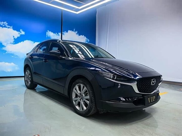 2023 Mazda CX-30 I, синий, 1490055 рублей - вид 2