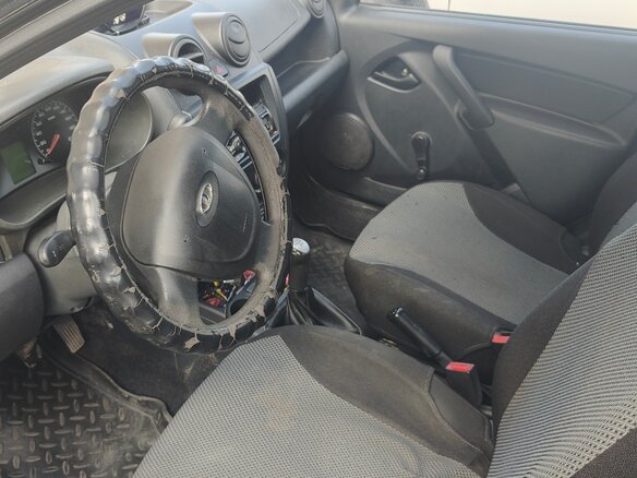 2012 Lada (ВАЗ) Granta I, серебристый, 280000 рублей - вид 6