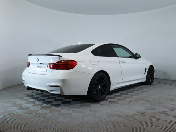 2015 BMW 4 серии 420i xDrive F32/F33/F36, белый, 2100000 рублей - вид 4