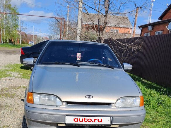 2007 Lada (ВАЗ) 2114, серый, 187000 рублей