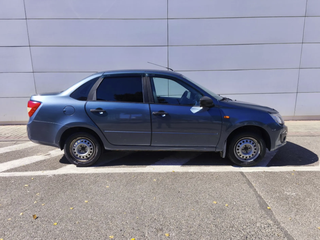 2015 Lada (ВАЗ) Granta I, серый, 465000 рублей, вид 4