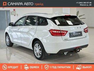 2019 Lada (ВАЗ) Vesta SW I, белый, 940000 рублей, вид 4