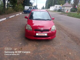 2001 Toyota Vitz I (P10), пурпурный, 350000 рублей, вид 1