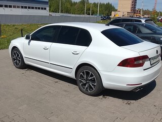 2013 Skoda Superb DSG II Рестайлинг, белый, 998000 рублей, вид 5