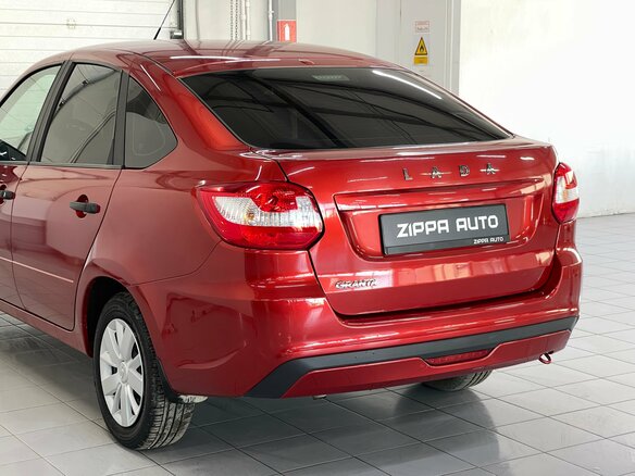 2021 Lada (ВАЗ) Granta I Рестайлинг, красный, 599000 рублей - вид 6