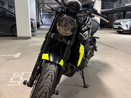 2024 Triumph Trident 660, жёлтый, 1000000 рублей, вид 3