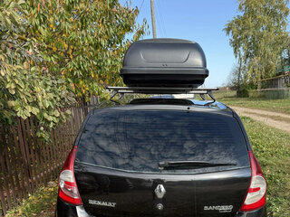 2012 Renault Sandero I, чёрный, 349000 рублей, вид 3