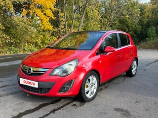 2011 Opel Corsa D Рестайлинг II, красный, 489900 рублей, вид 1