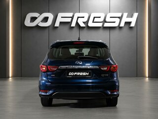 2019 Infiniti QX60 I Рестайлинг, синий, 2430000 рублей, вид 4