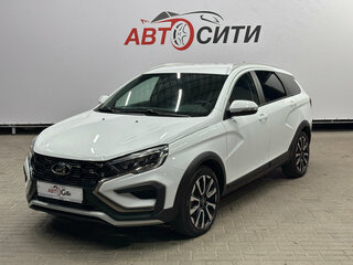 2024 Lada (ВАЗ) Vesta SW Cross I Рестайлинг (NG), белый, 1591000 рублей, вид 2