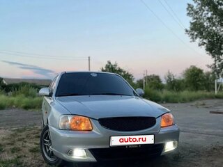 2007 Hyundai Accent ТагАЗ II, серебристый, 385000 рублей, вид 3