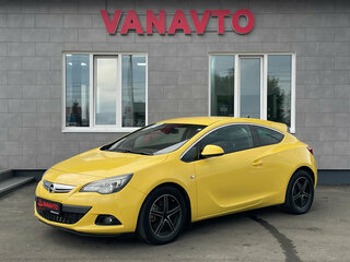 2013 Opel Astra GTC J Рестайлинг, жёлтый, 890000 рублей, вид 1