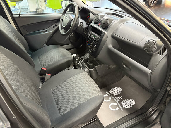 2015 Lada (ВАЗ) Granta I, чёрный - вид 11