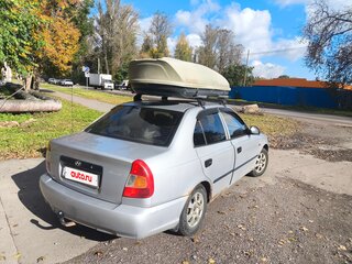 2007 Hyundai Accent ТагАЗ II, серый, 180000 рублей, вид 4