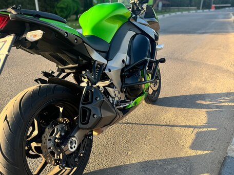 2011 Kawasaki Ninja 1000 SX, зелёный, 750000 рублей, вид 5
