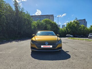 2018 Volkswagen Arteon I, жёлтый, 2400000 рублей, вид 3