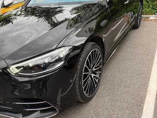 2022 Mercedes-Benz S-Класс 400 d Long 4MATIC VII (W223), чёрный, 8800000 рублей, вид 2