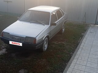 1998 Lada (ВАЗ) 21099, голубой, 120000 рублей, вид 1