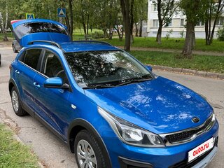2018 Kia Rio X-Line IV, синий, 1650000 рублей, вид 4