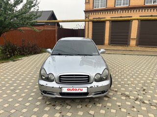 2007 Hyundai Sonata ТагАЗ IV (EF) Рестайлинг, серебристый, 320000 рублей, вид 4