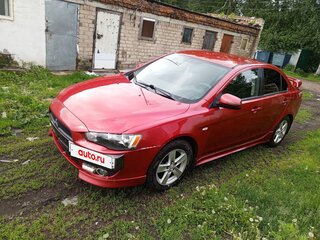 2007 Mitsubishi Lancer X, красный, 350000 рублей, вид 2