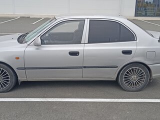2005 Hyundai Accent ТагАЗ II, серебристый, 380000 рублей, вид 5
