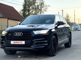 2018 Audi Q7 II (4M), чёрный, 4190000 рублей, вид 1