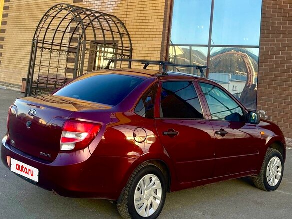 2013 Lada (ВАЗ) Granta I, красный, 305000 рублей - вид 2
