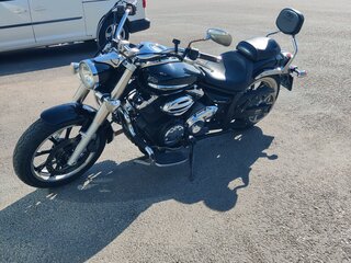 2009 Yamaha XVS950, чёрный, 580000 рублей, вид 2